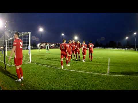 John Sands scores for Stamford on debut v Lincoln Utd 05 01 19