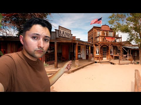 This is a FAR WEST TOWN in California 🇺🇸