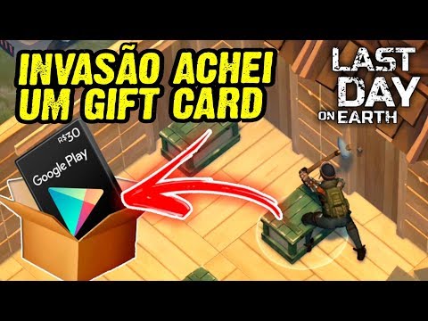 INVASÃO Achei Um GIFT CARD No Bau- Last Day On Earth