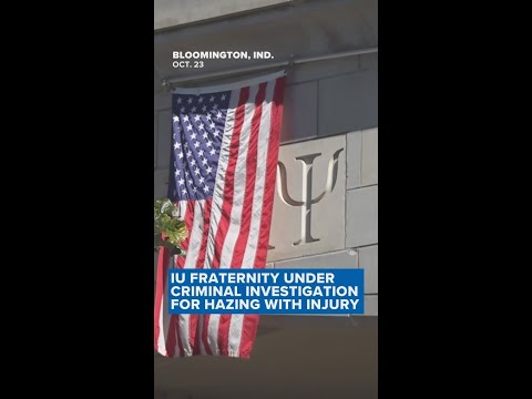 IU fraternity under criminal investigation for alleged hazing