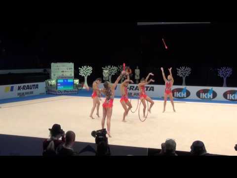 Spain 2 hoops 6 clubs final Espoo WC 2016