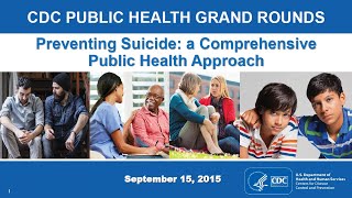 Preventing Suicide: A Comprehensive Public Health Approach