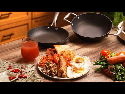 How I Made the Perfect English Breakfast in One Pan!  @StahlKitchens #breakfast #easyrecipes