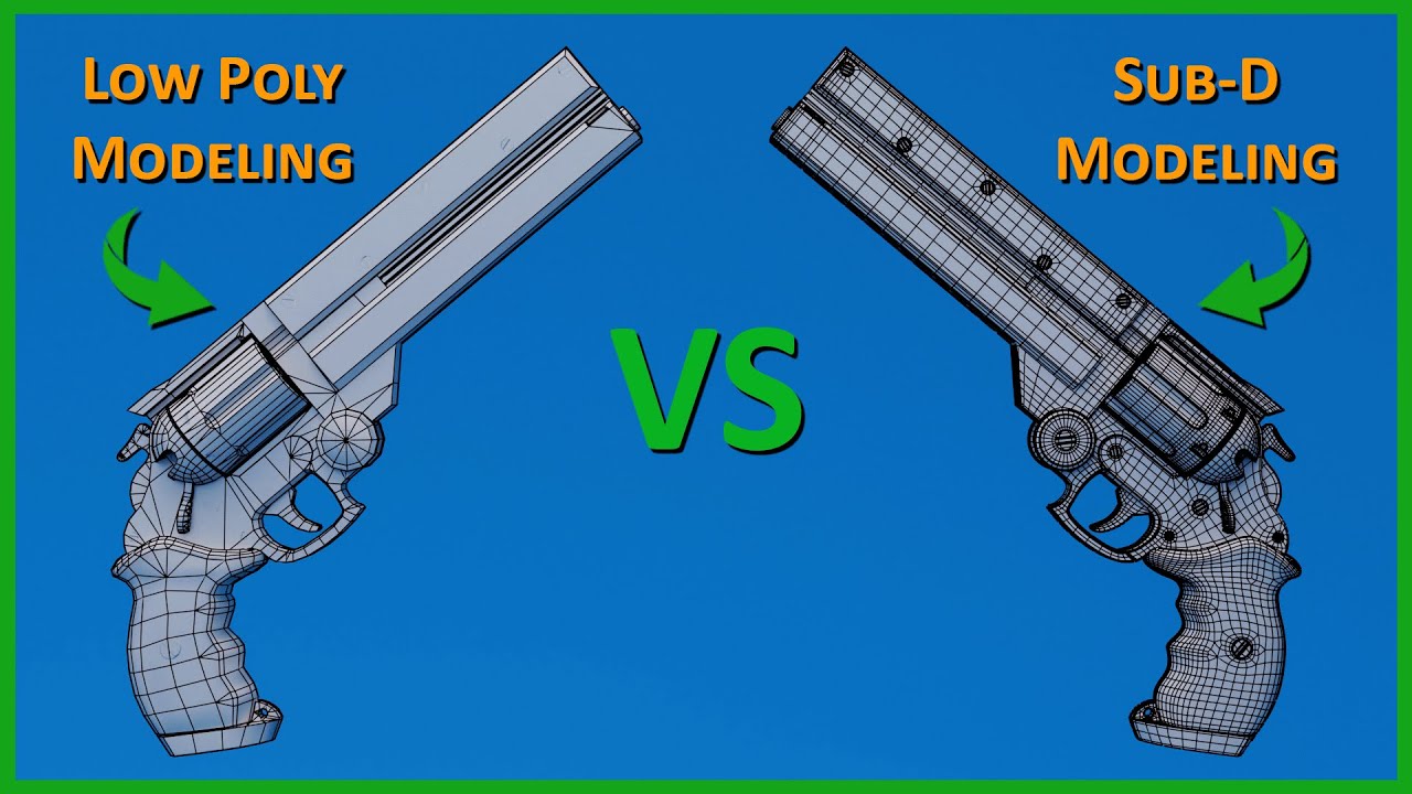 Mastering Sub-D and Low Poly 3D Modeling