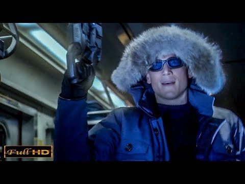 Флэш против Леонарда Снарда (Капитан Холод) | Спасение Людей с поезда