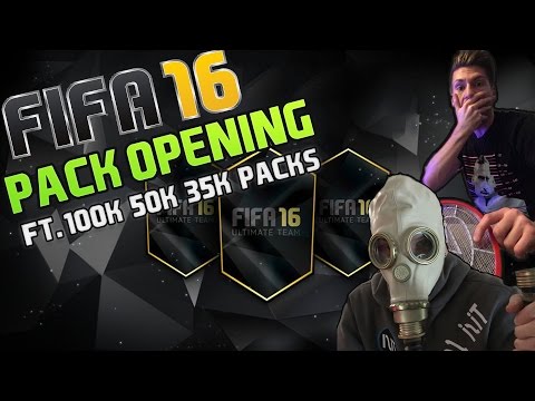 FIFA 16 - Black Friday / Cyber Monday 24.000 Fifa Points Pack Opening | 100k, 50k, 35k Sets