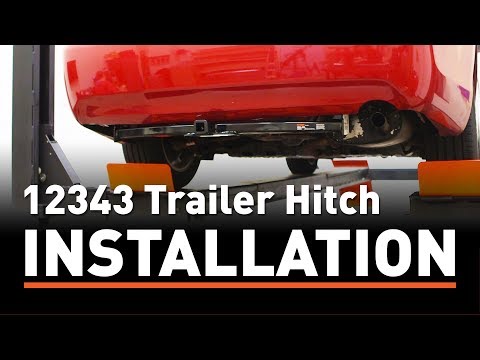 Trailer Hitch Install: CURT 12343 on a Toyota Camry