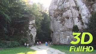 preview picture of video '[3DHD] Ciasne Skalki Gorge, Ojcow, Poland / Wąwóz Ciasne Skałki, Ojców, Polska'