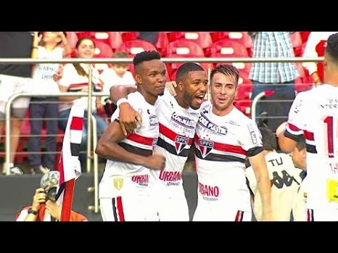 São Paulo 5 x 0 Linense - Campeonato Paulista - 08/04/2017