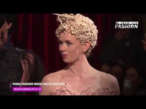 FRANCK SORBIER FW 18-19 | Paris Fashion Week Haute Couture