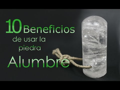 10 beneficios del alumbre- Propiedades Mágicas y beneficios | Minerals Channel