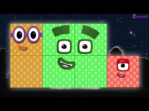 Looking for Numberblocks Puzzle Tetris NEW Big 400 ASMR - Numberblocks Satisfying Video #60