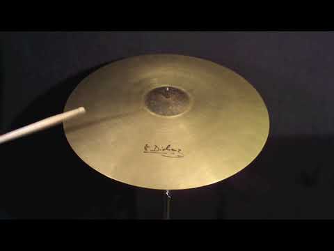 New ride cymbal vlog #35 - 22" Hand Modified Cymbals Vintage jazz ride 2258g