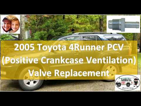 Toyota - 4Runner   PCV Valve Replacement (2003 - 2009)
