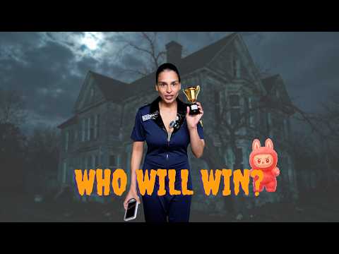 Would you compete in Halloween games for a Labubu?