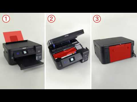 How to Remove Jammed Paper (Epson ET-2750/ET-2850/L4260)