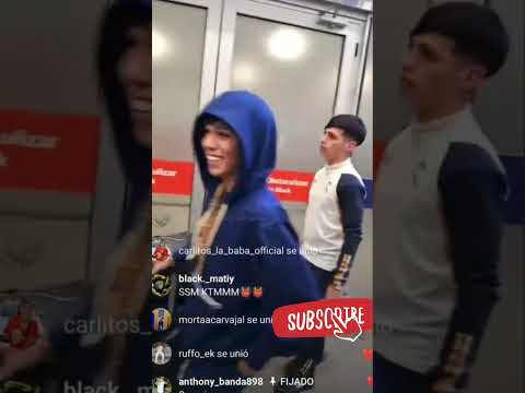 Jere Klein Llega de Vuelo y Se Topa con Fanáticos de Julianno Sosa