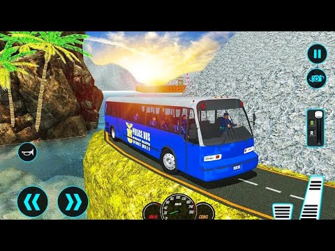 US Police Bus Driving NEW Simulator - OFF Road Transport Duty Driver 3D - Android GamePlay