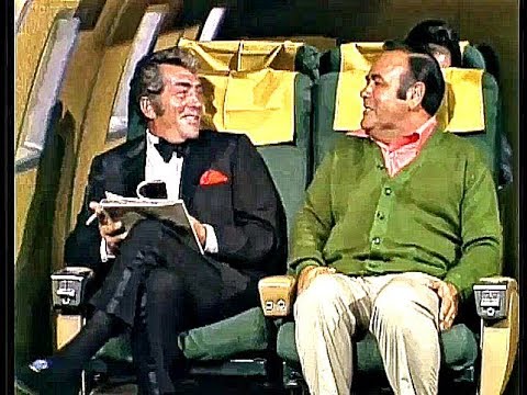 Jonathan Winters Meats Dean Martin in The Plane - The Dean Martin Show (Variety Show)