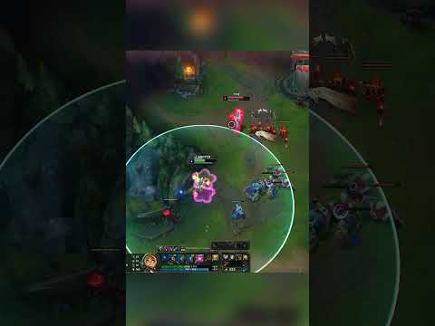 Neeko & Jhin Vs Ashe & Lux | Tough Situation Botlane Fight! #leagueoflegends #highlights #neeko