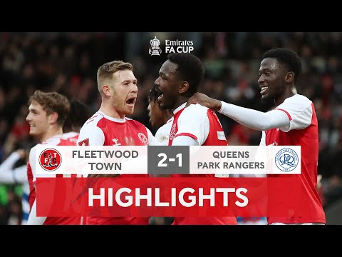 FC Fleetwood Town 2-1 FC QPR Queens Park Rangers L...