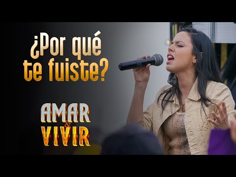 Por Qué Te Fuiste - Amar y Vivir ♪ Canción oficial - Letra | Caracol TV
