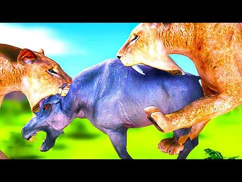 Smilodon Hunting Prey - Chapter 2: Wild and Primitive