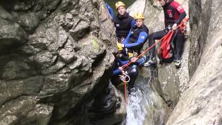 preview picture of video 'Canyoning Tour Starzlachklamm'