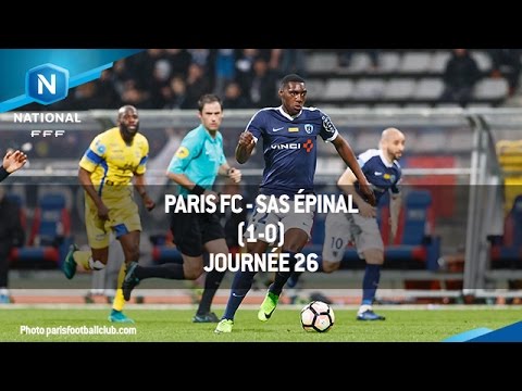 J26 : Paris FC - SAS Épinal (1-0), le résumé