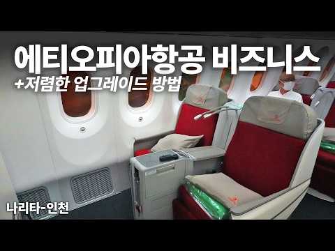 에티오피아항공 비즈니스 클래스 탑승기: 아프리카 항공사의 매력과 아쉬움