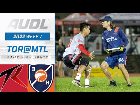 2022 AUDL: Toronto Rush at Montreal Royal | Week 7 | Game Highlights