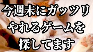 【雑談】お久しぶりです🐗　今週末は久しぶりにガッツリ配信するので、やるゲームを探します
