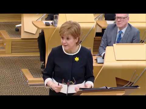 First Minister's Questions - 1 March 2018