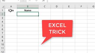 Automate Serial No Dynamically in Excel