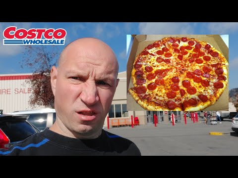 Costco's Food Court Pepperoni Pizza!