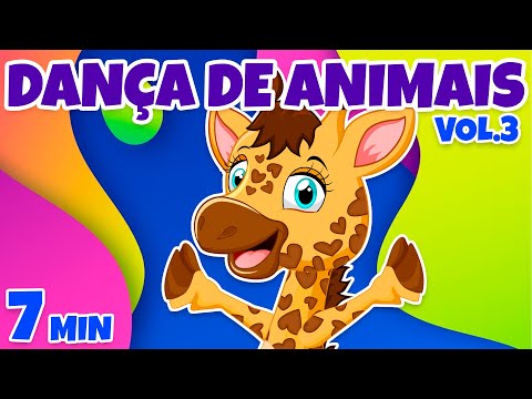 Dança de Animais Vol. 3 - Giramille 7 min | Desenho Animado Musical