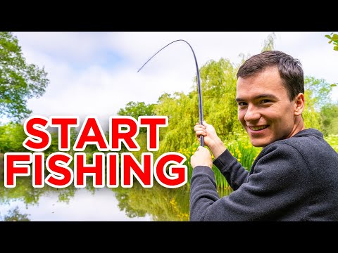 Fisherman Fishing Rod For Beginners, 9ft, White, Spinning