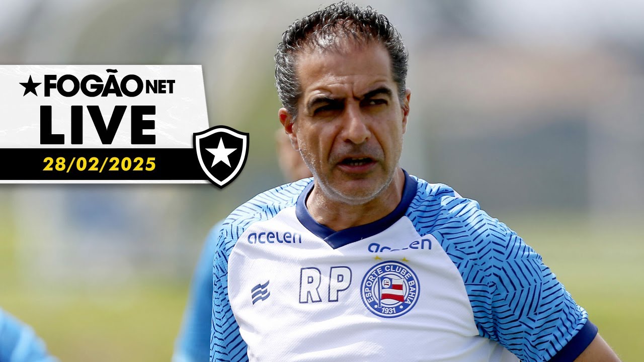 LIVE | Botafogo tem novo treinador e iniciará pré-temporada na semana que vem