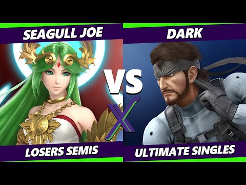 S@X 475 Losers Semis - Seagull Joe (Palutena) Vs. Dark (Snake) Smash Ultimate - SSBU