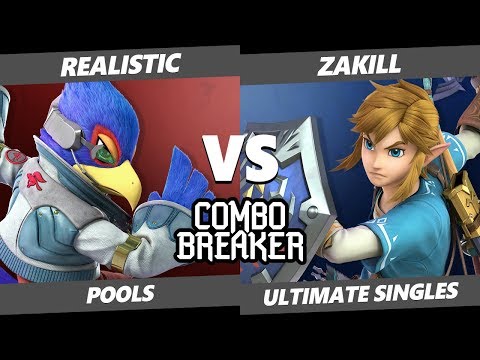 CB 2019 SSBU - Realistic (Falco) Vs. Zakill (Link) Smash Ultimate Tournament Pools