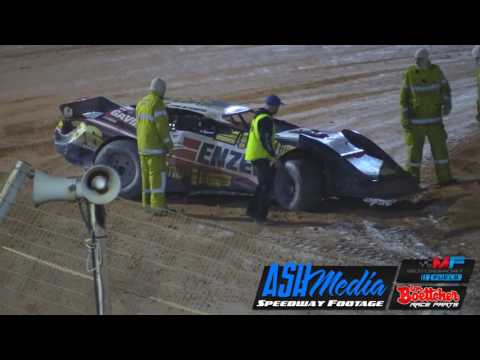 Super Sedans: National Title A-Main Race Highlights - Apr 2017 - Albany Speedway