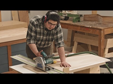 Track Saw Crosscut Table