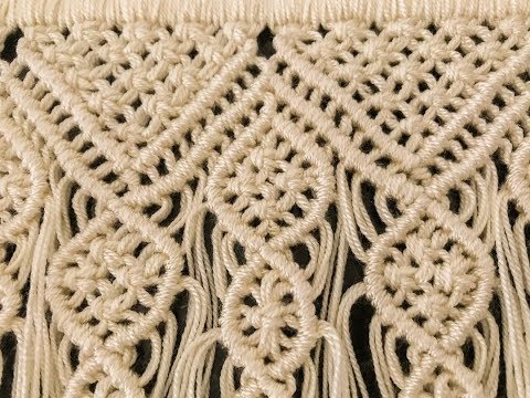 Video aula 32 com Lucia Benites - Macrame