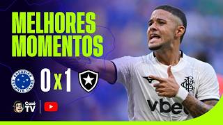 MELHORES MOMENTOS: CRUZEIRO 0 X 1 BOTAFOGO | BRASILEIRÃO 2026 | 20ª RODADA