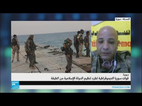 لقاء تلفزيوني مع الناطق باسم قوات قسد يروي فيه تفاصيل معركة السيطرة على الرقة من تنظيم داعش