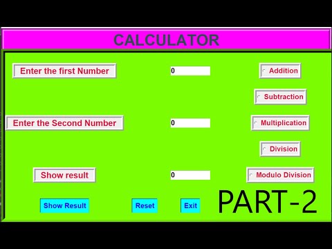 Simple Calculator In Tkinter Python Python Gui Projects Using Tkinter Pythongui Part 2