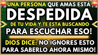 DIOS DICE: ALGUIEN QUE AMAS HA SALIDO DE TU VIDA, Y TE HA ELEGIDO PARA ESCUCHAR ESTO...