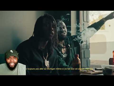 CHICAGO DUDES REACTION TO Headie One x Koba LaD - Link In The Ends (Official Video) 🇫🇷
