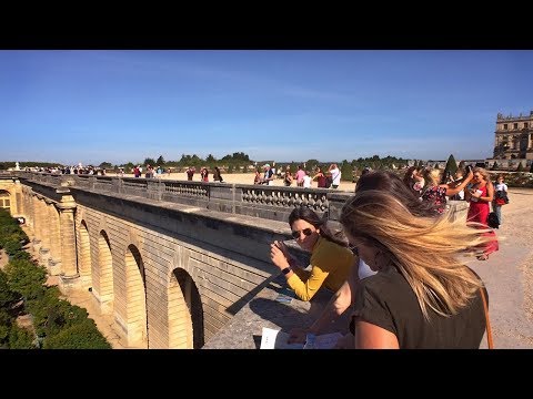 🇫🇷 Walking the Gardens of Versailles, Paris - Station to Palace