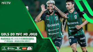 Gols do Maringá - MFC 3 x 2 Ferroviária - 1ª Rodada Brasileiro série C 2026